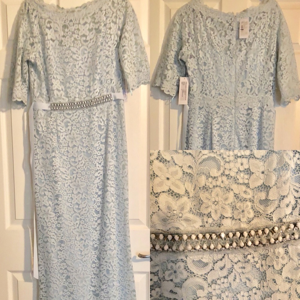 Teri Jon laced gown